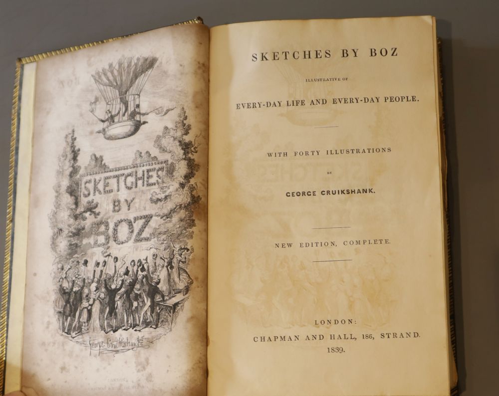 Dickens, Charles - Sketches by Boz: illustrative of every-day life and every-day people, new edition, complete,